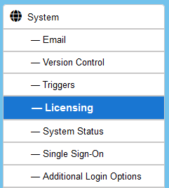 admin-license-selected