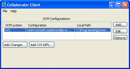 Uploading CVS files to a Review