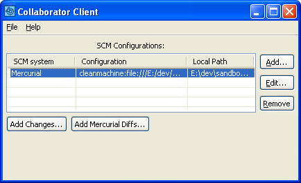 Uploading Mercurial files to a review