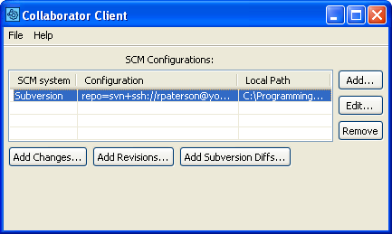 Uploading Subersion files to a Review