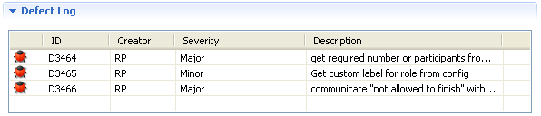 eclipse-review-editor-defect-log