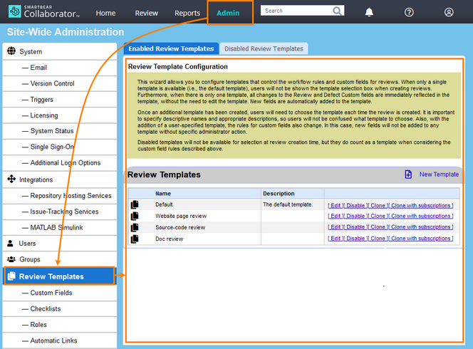 review-templates-settings