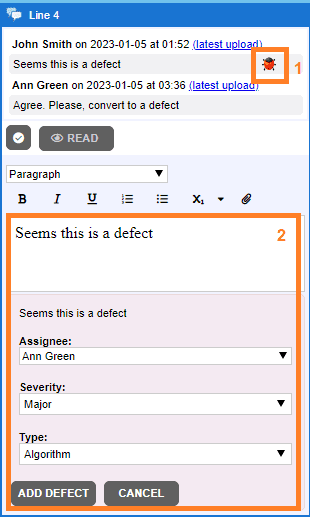 ws-convert-comment-to-defect