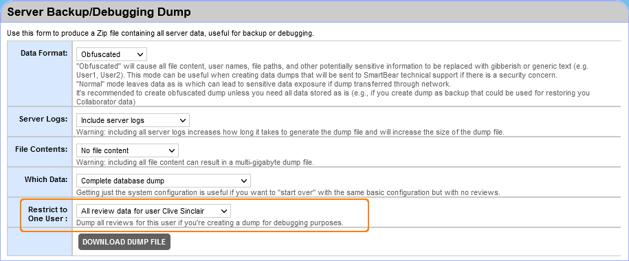 ws-system-dump-user